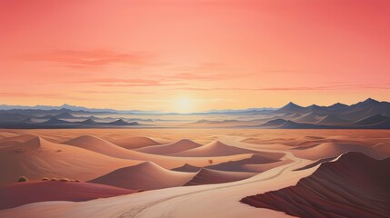 Naklejka premium scenic long and winding road