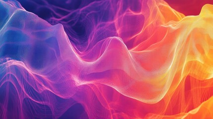 Obraz premium abstract colorful wave background