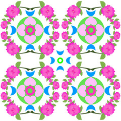 Beautiful floor pattern