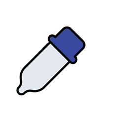 Dropper Filled Line Icon
