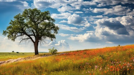 Obraz premium shade trees plan