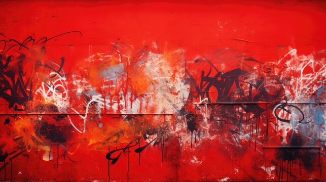 bold bright red backgrounds