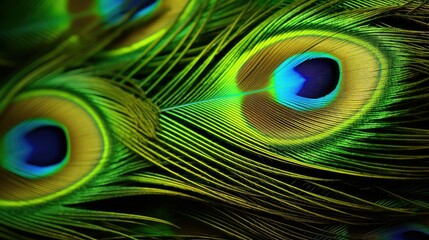 Fototapeta premium close green and gold background