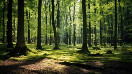 Obraz premium canopy land trees