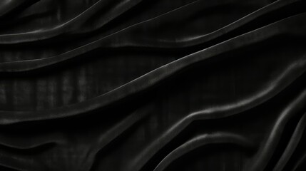 Obraz premium luxurious black velvet texture