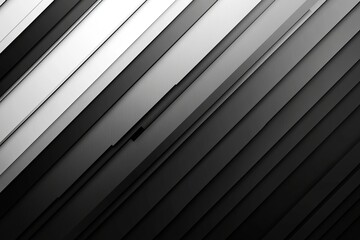 Obraz premium Dark deep black dynamic abstract vector background with diagonal lines, a gradient from light to deep black, and geometric shapes for an abstract design. Vector illustration style