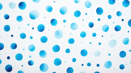 whimsical blue dots
