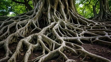 tangled roots tree