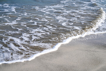 Obraz premium Picture of Chao Sam Phraya Beach, Pran Buri District, Prachuap Khiri Khan Province, Thailand