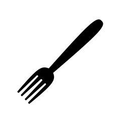fork icon vector with trendy design. dinner fork icon