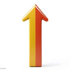 Upward growth trend business environment 3d graphic modern office elevated view concept of progress