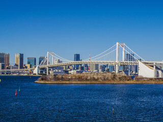 【東京都】お台場から見た東京の風景