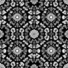 traditional paisley floral pattern , textile , All over fabric design, paisley design.