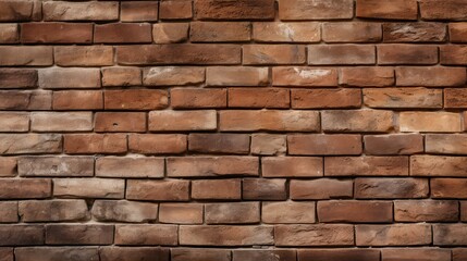 Fototapeta premium craftsmanship brown brick wall
