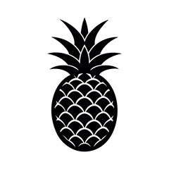 Obraz premium pineapple on a white background