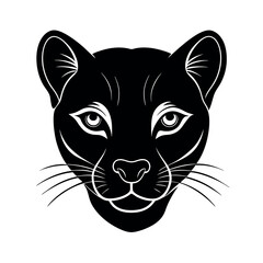 Premium Fossa Head Silhouette Vectors for Branding