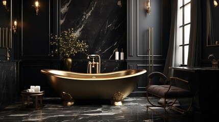 glamour black luxury