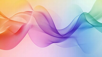 colorful abstract wave background