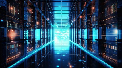 Obraz premium security data handling