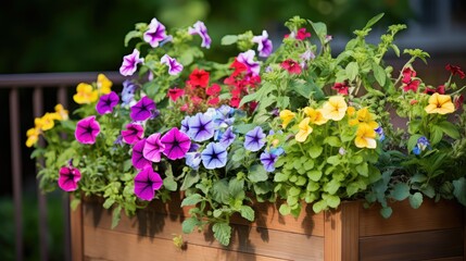 Fototapeta premium plants garden box