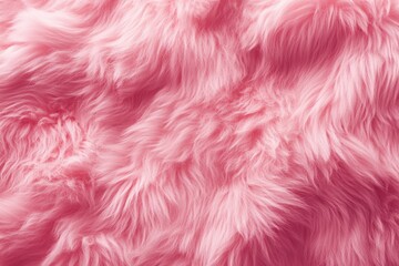 A pink fur texture with a fuzzy look