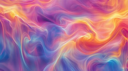 Obraz premium abstract swirling colorful background