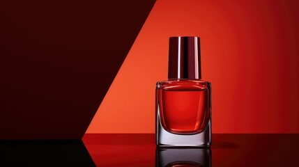 matte nail polish bottle