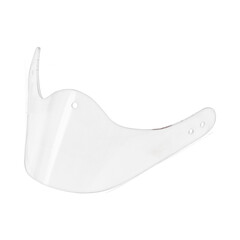 Protective Glass For Hockey Mask Clear Acrylic Glass On White Background
