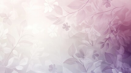 Purple theme background with leaves.