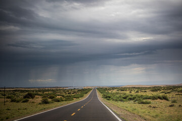 Fototapeta premium Expressways and national roads in Xinjiang, China