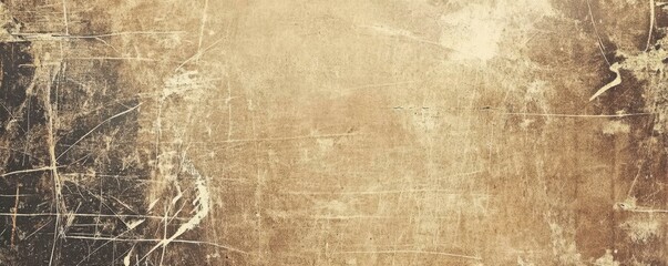 Fototapeta premium Vintage Texture Grunge Background Aged Paper Scrapbook Page Antiqued Surface Distressed Pattern