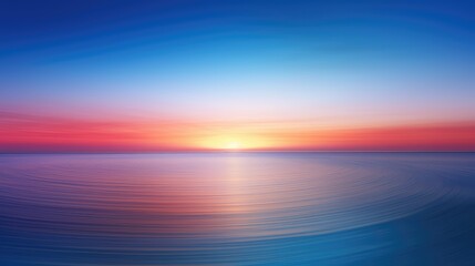 Obraz premium pastel blue gradient radial