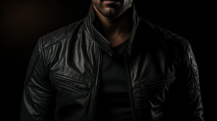 Fototapeta premium jacket financial advisor black