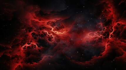 universe space black and red