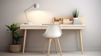 modern homework desk