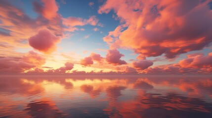 Naklejka premium orange cloud textures