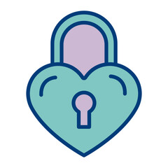 Heat Lock Icon Design