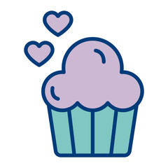 Cupcake Icon Design