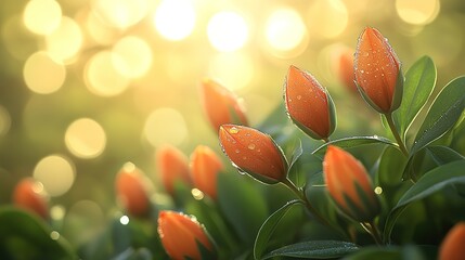 tulips in the garden