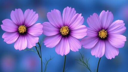 purple daisy flower