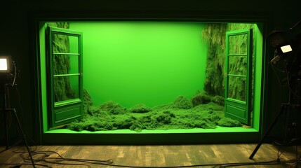 gateway green screen window