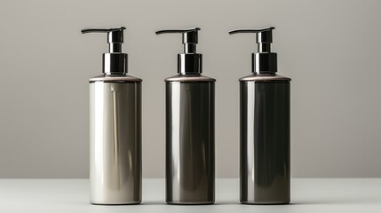 pump flat lotion bottles with pumps