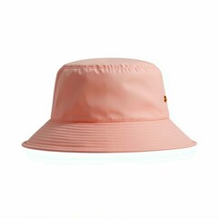 Elegant Peach Bucket Hat Headwear Stylish Fashionable Accessory Design Apparel Outdoor Protection