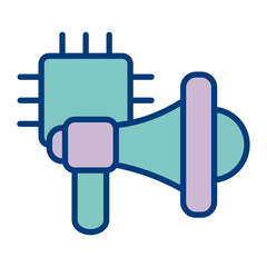 Advertising Vector Icon Design