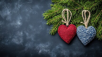 heart on wooden background