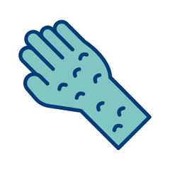 Skin Rash Vector Icon Design