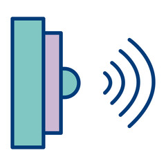 Infrared Vector Icon Design