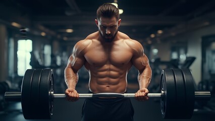 Naklejka premium Gym motivation
