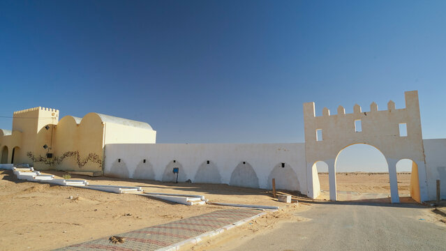 Douz,la porta del deserto, villaggio situato ai margini del Deserto del Sahara. Tunisia