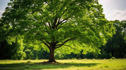 Fototapeta premium green tree seasonal